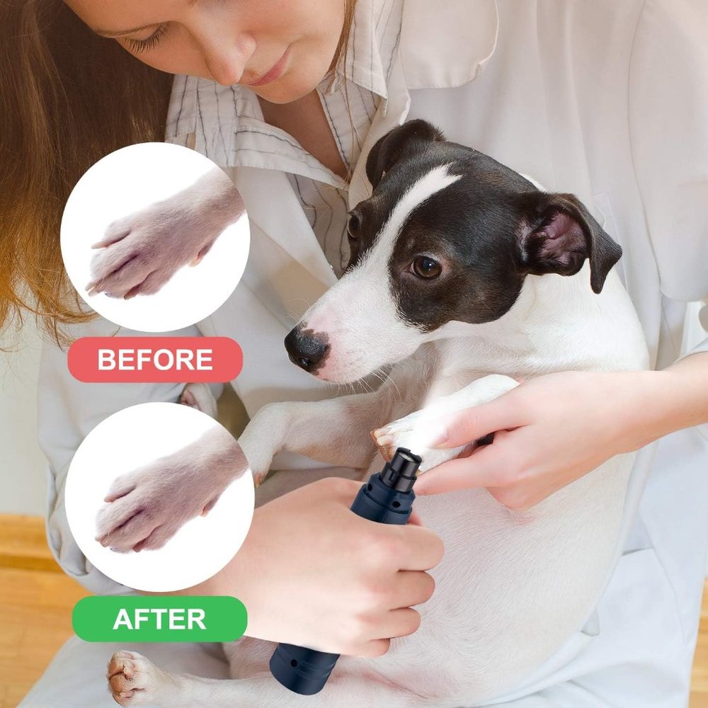 Casfuy Dog Nail Grinder with LED Light (New in Box)